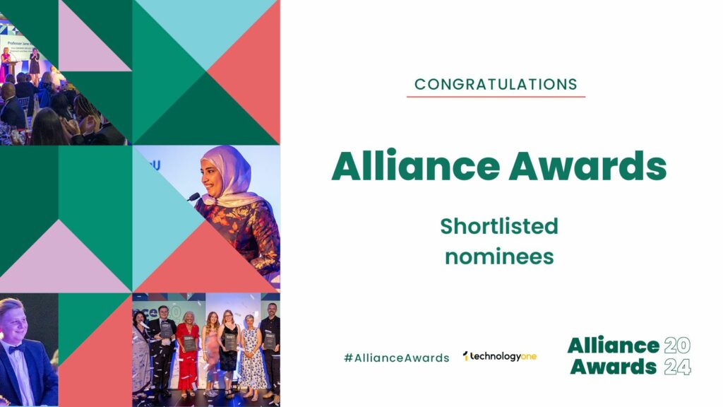 Congratulations Alliance Awards shortlisted nominees